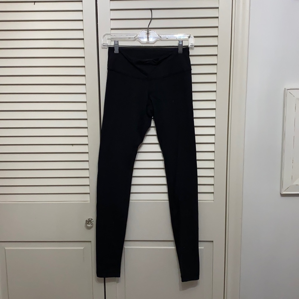 Lulu Lemon Wunder Under Full Length Leggings Black